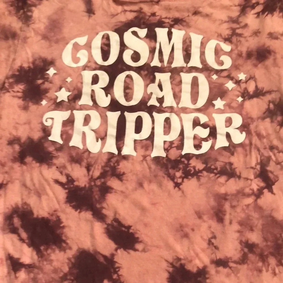 Cosmic Road Tripper Tie Dye Tee Shirt - Picture 1 of 5